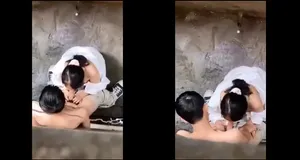 Quay lén em nữ sinh bj cho thằng bồ trong hẻm